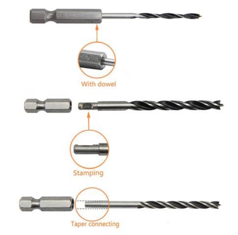 Taladro helicoidal de vástago hexagonal Hex Shank Twist Drill