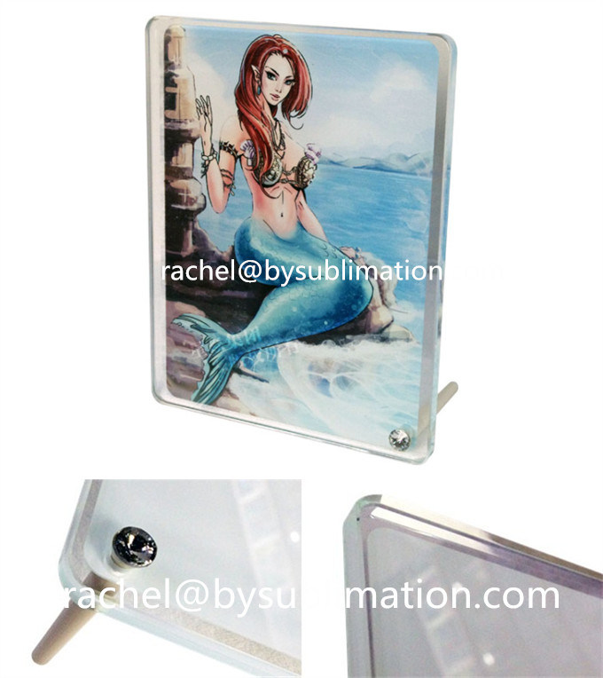 Fashion Style Glass Photo Frame