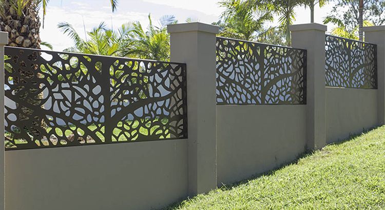 Modern Aluminium Facade Perforated Fence Panel for Building