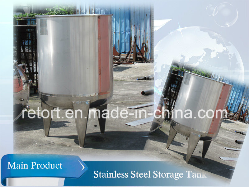 Ss304 Storage Tank Stainless Steel Storage Tank for Milk