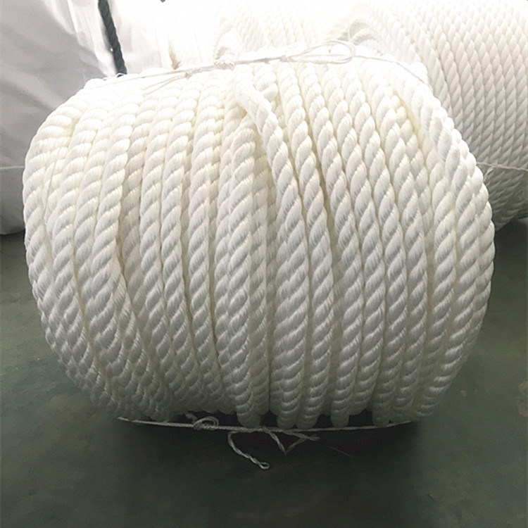 12mm 3-Strand Polyamide PE PP Mooring Rope