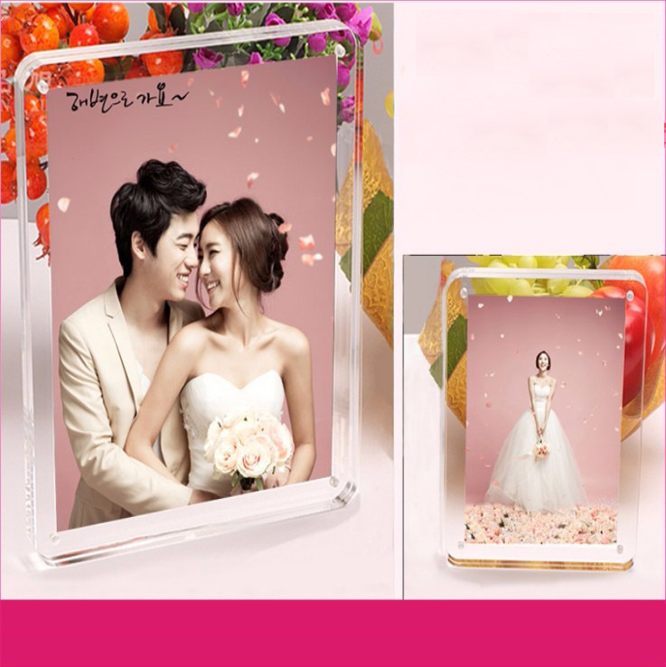 Promotional Clear Crystal Acrylic Photo Frame