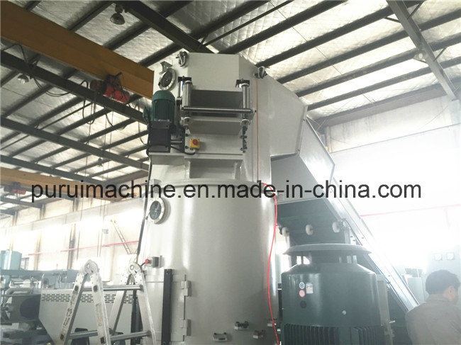 Double Disc Plastic Recycling System with Low Energy Consumption