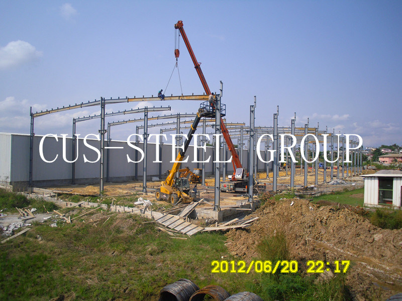 Construction Light Steel Shed Design/Prefabricated Steel Workshop