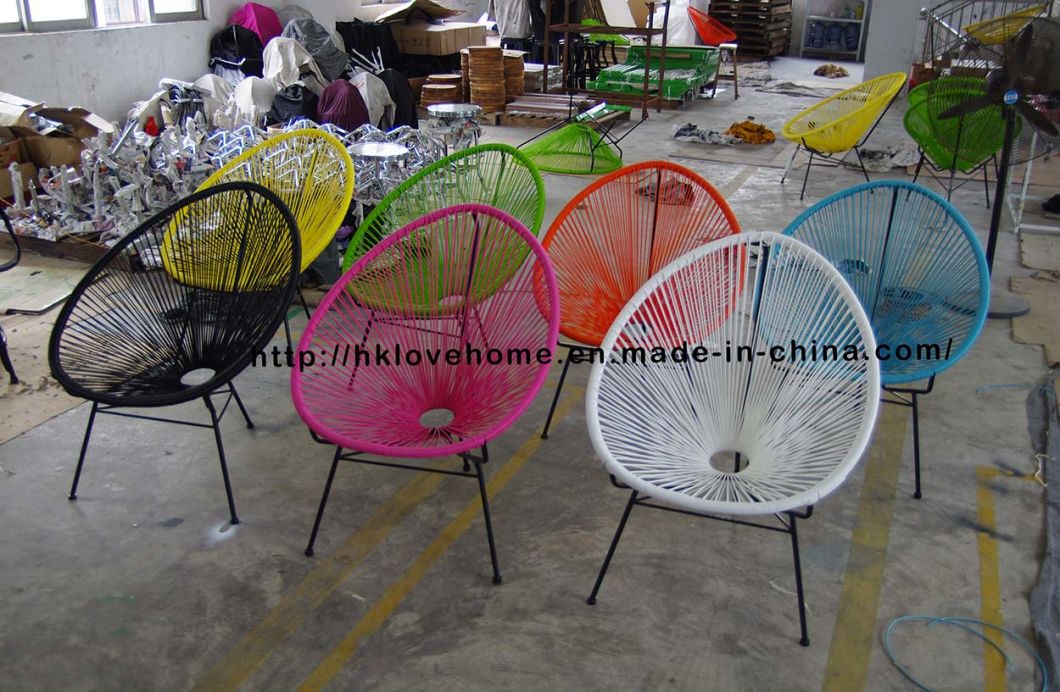 Metal Rattan Outdoor Lounge Dining Acapulco Leisure Garden Chair