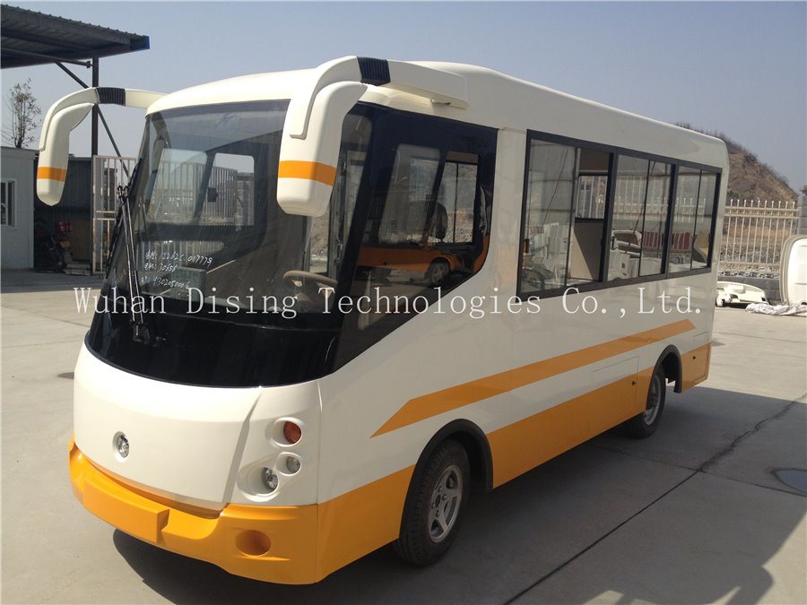 14 Seaters Electric School Bus with 6V 72V Lithium Battery