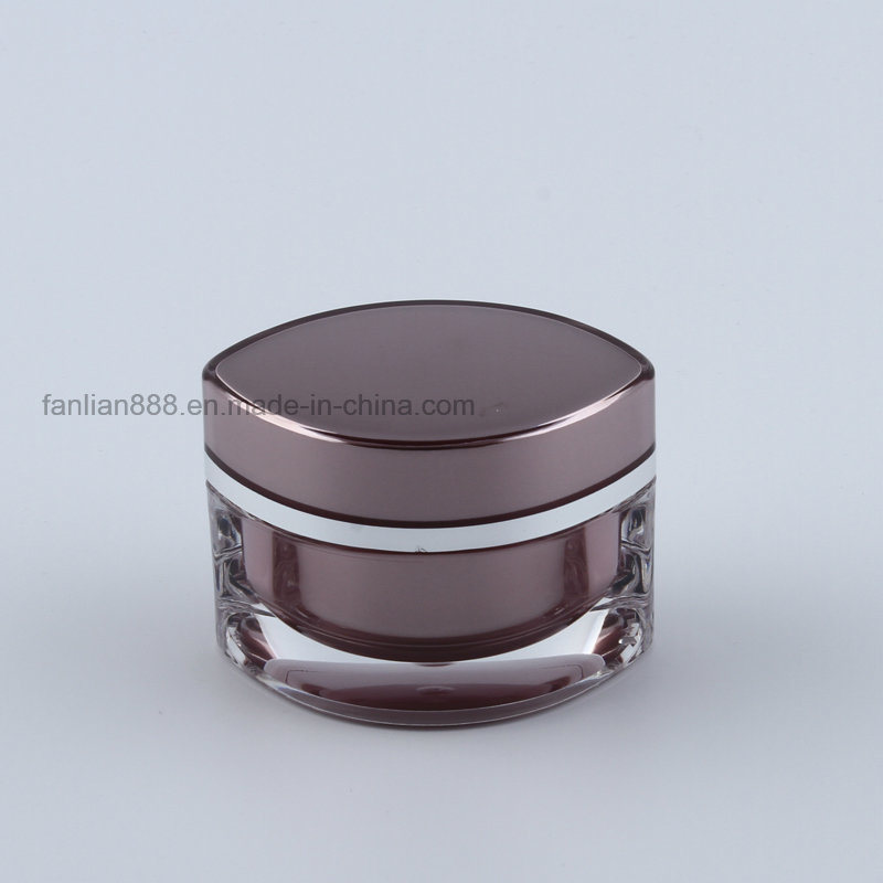 Acrylic Eye Shape Cream Jars for Cosmetic Packaging