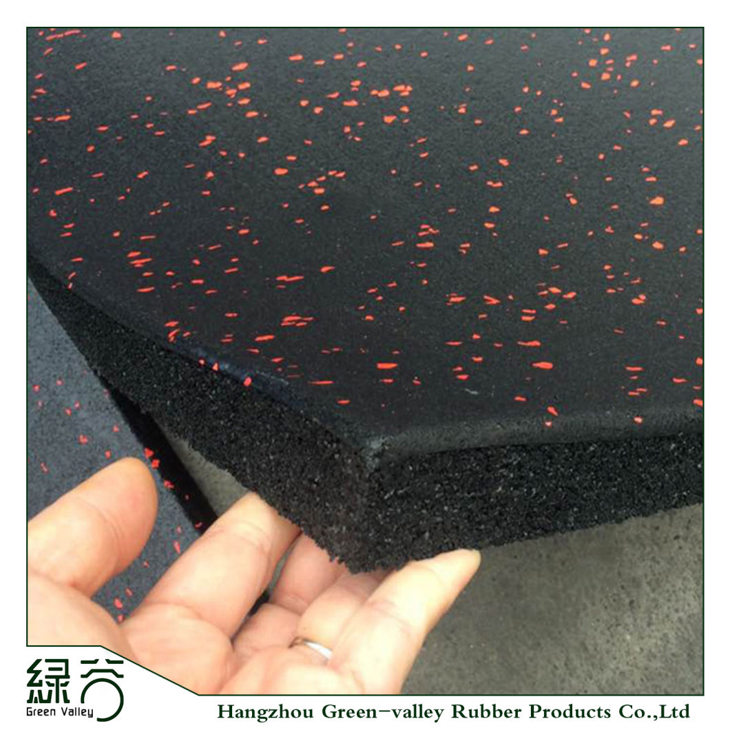 Factory Customized Anti Vibration Shock Absorber EPDM Speckles Rubber Mats Flooring for Gym/Ice Rinks/Home Use/Shooting Range/etc