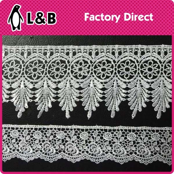 New Arrival Decorative Lace 100% Polyester Sewing Lace Trim