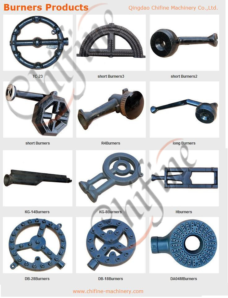 Gas Stove Cast Iron Burner with Ce Certificate for Korea