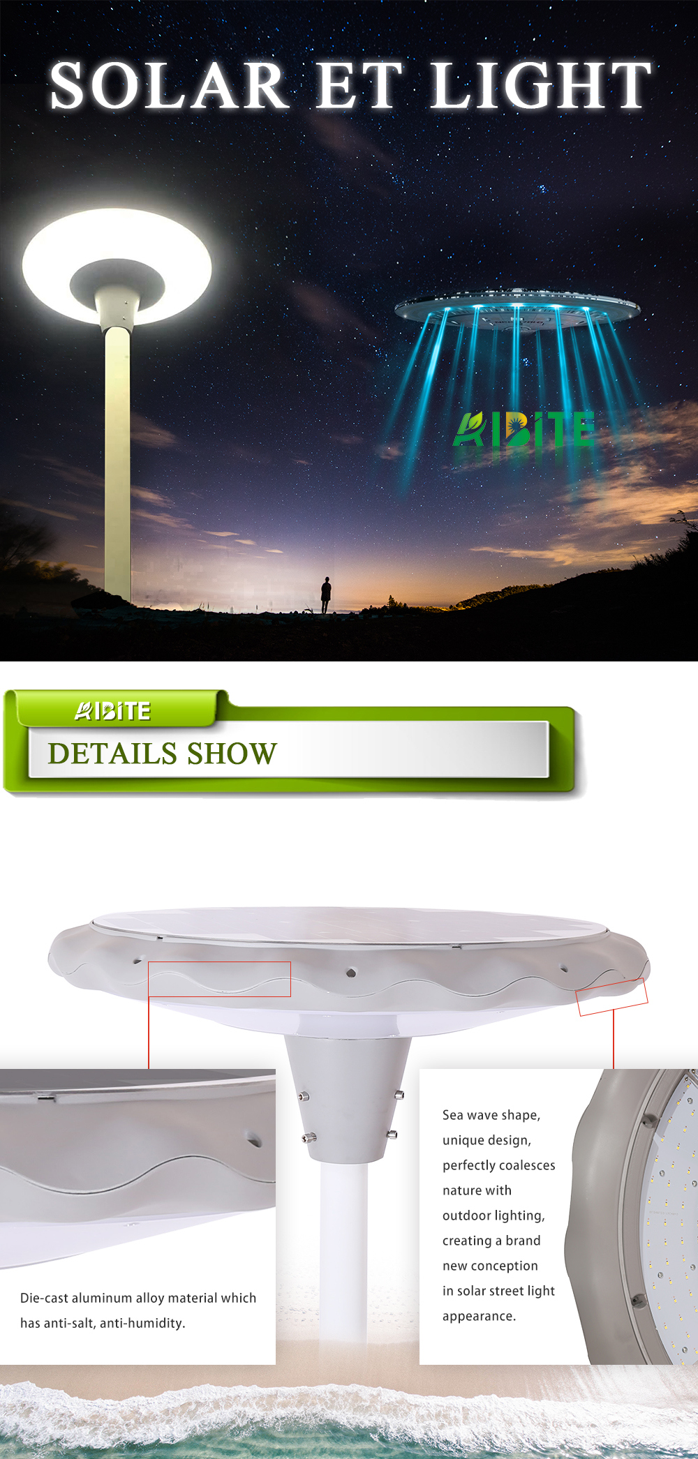Solar Products Integrated/All-in-One Solar LED Street Outdoor Garden Light