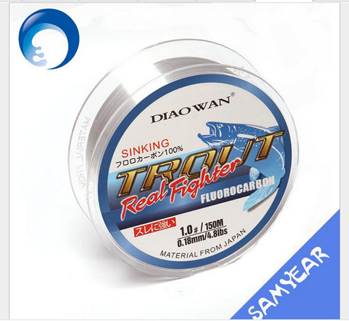 Manufacturer! 100% Japan Fluorocarbon Fishing Line Main Line Fishing Leader