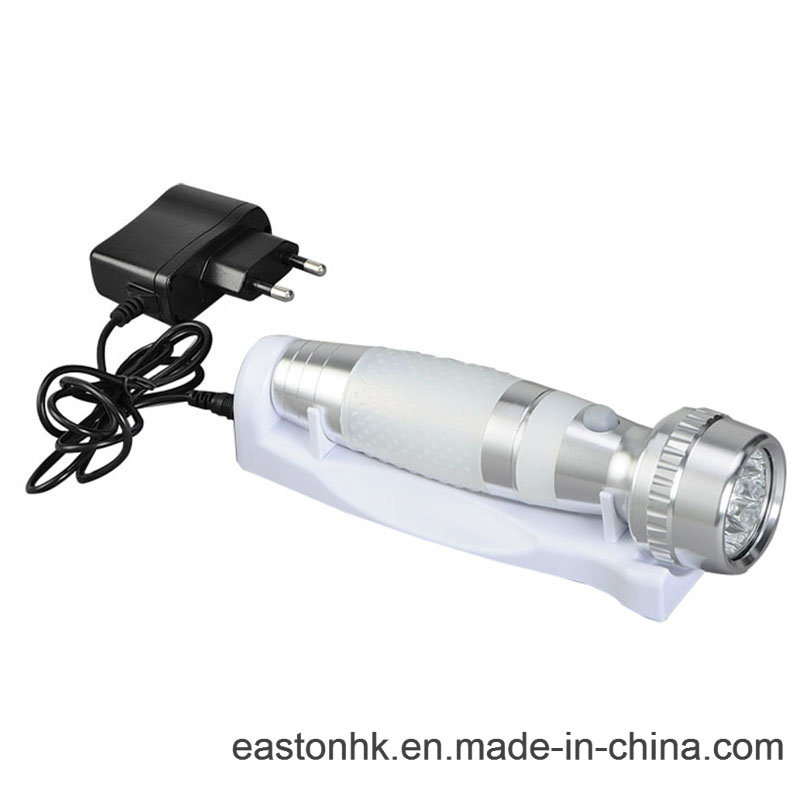 Rechargeable Wall-Mounted Modern Torch with 13 LED Lights