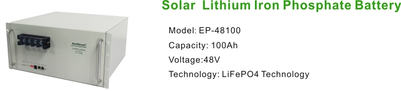 Everexceed Solar 48V30ah Lithium Iron Battery