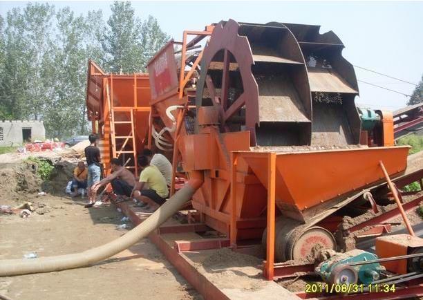 2018 High Capacity Sand Washer for Sand Gravel Fields/Mines/Building Materials/Transportation