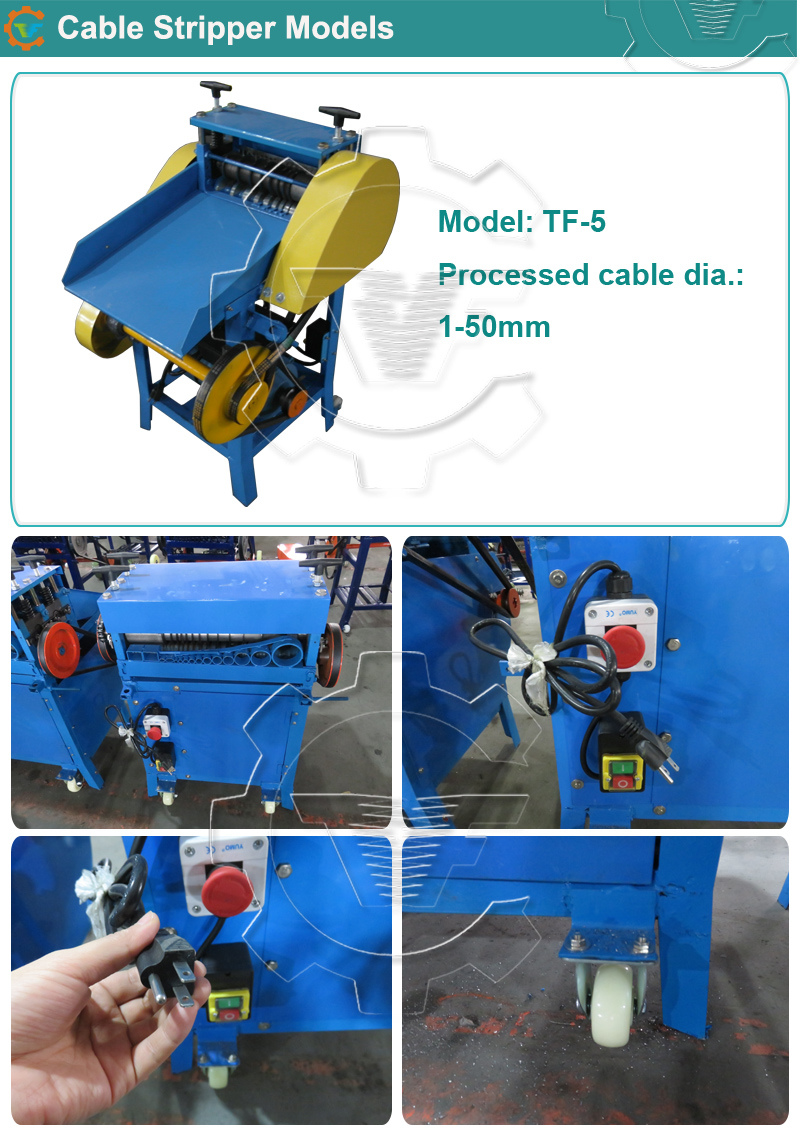 Industrial Copper Cable Stripping Machine for Sale