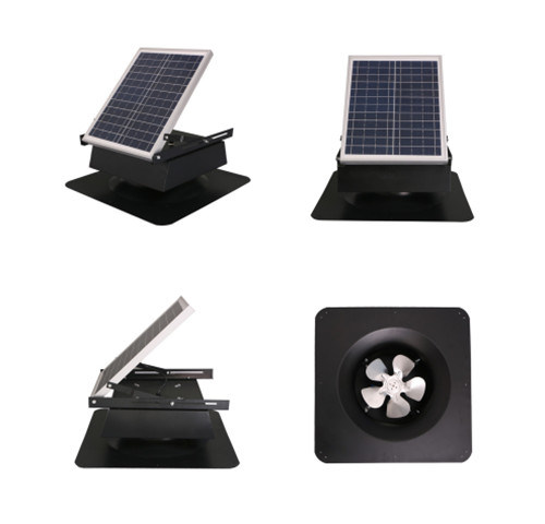 25W Adjustable Solar Panel Powered Solar Air Ventilator