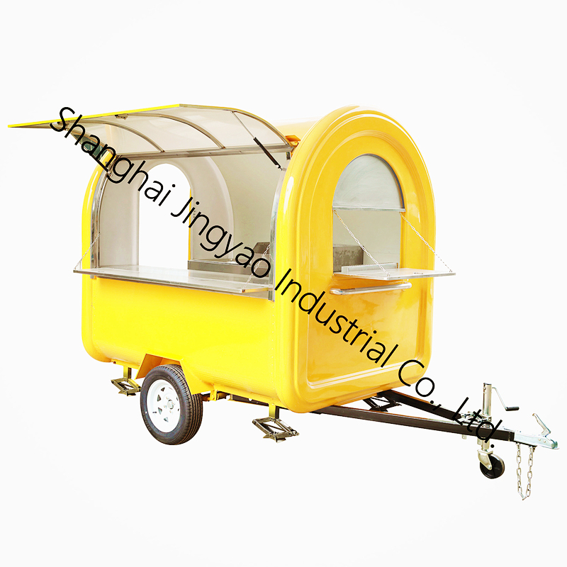 Stainless Steel Mobile Food Caravan