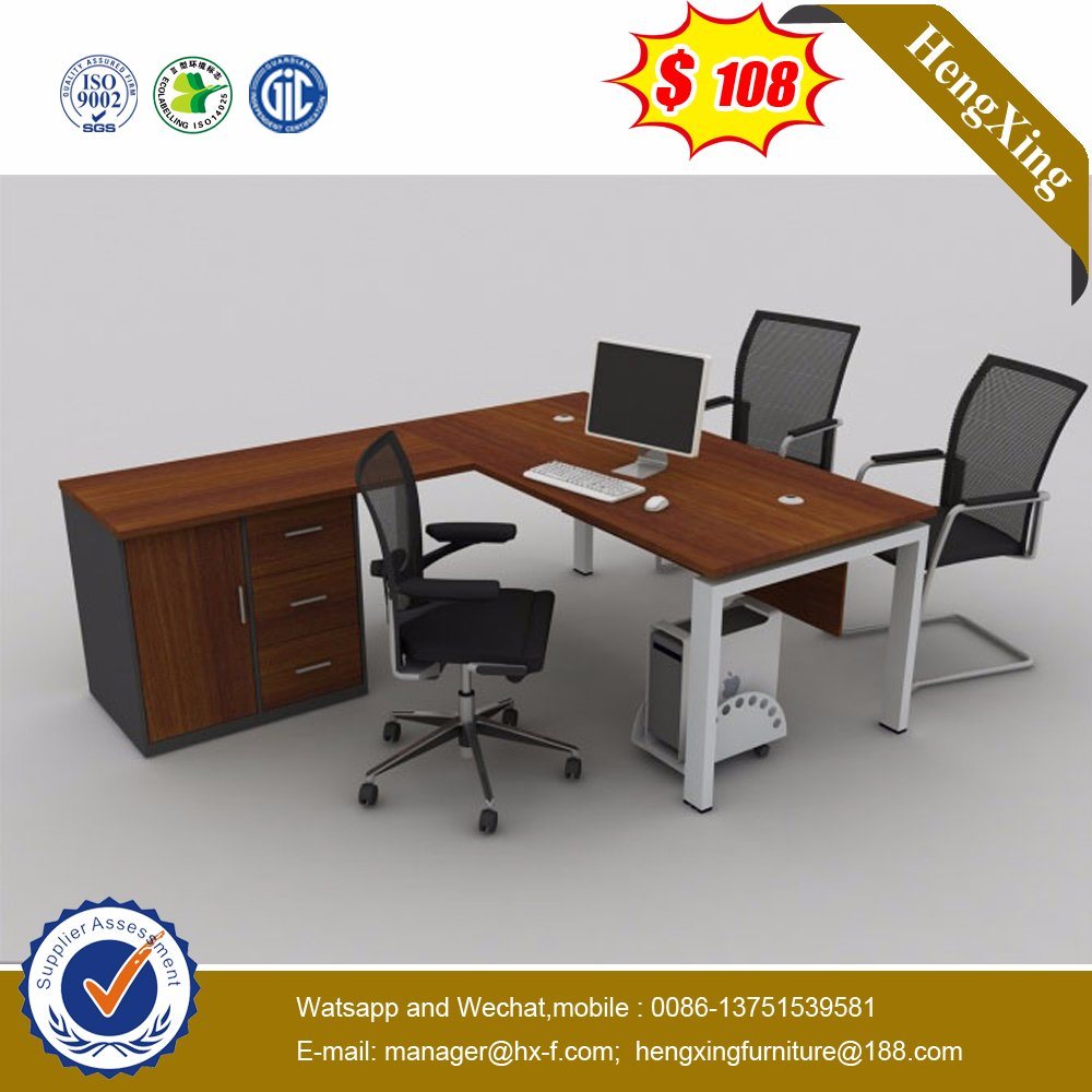 Mobile Drawers Attached Conference Room Tender Office Table (HX-G0092)