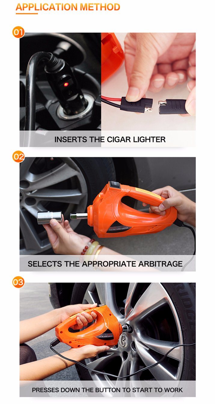 Portablely Adjustable Electric Torque Impact Wrench Price