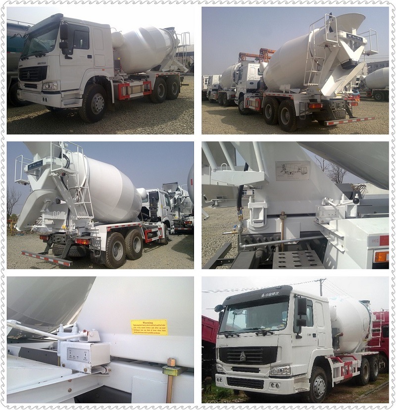 HOWO 6X4 371HP 12000litres 30mt Heavy Concrete Cement Mixer Truck