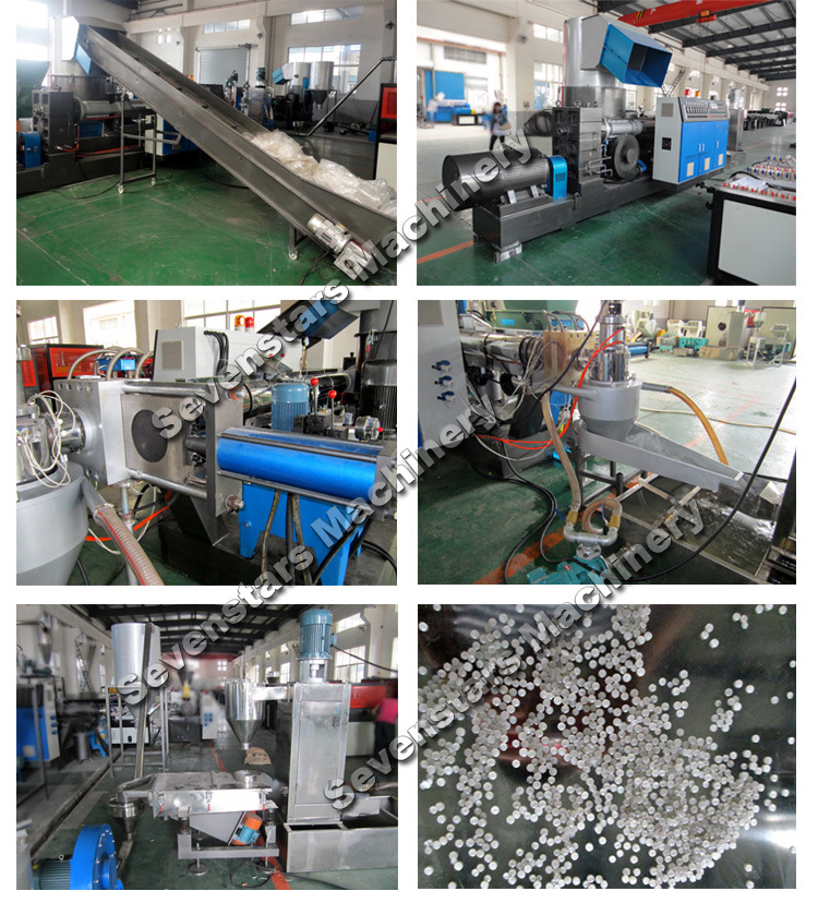 PP PE PVC Plastic Pelletizing Machine