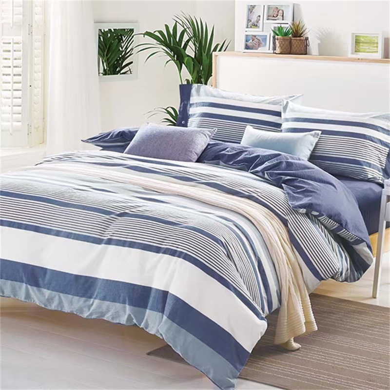 Cotton/Polyester Bedding Sets with Bedsheet, Comforter, Pillowcases