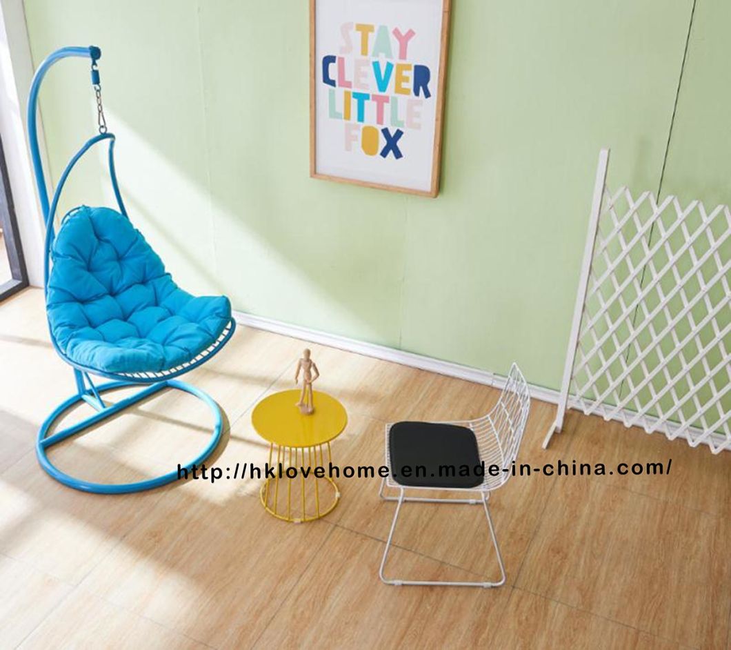 Modern Leisure Outdoor Rocking Baskets Living Room Wicker Hanging Chair