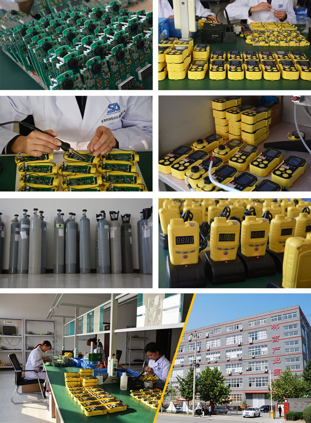 CH4 Co H2s O2 4 Gas Detector, Hand-Held Portable Multi Gas Detector CD4 Coal Mine Gas Detector