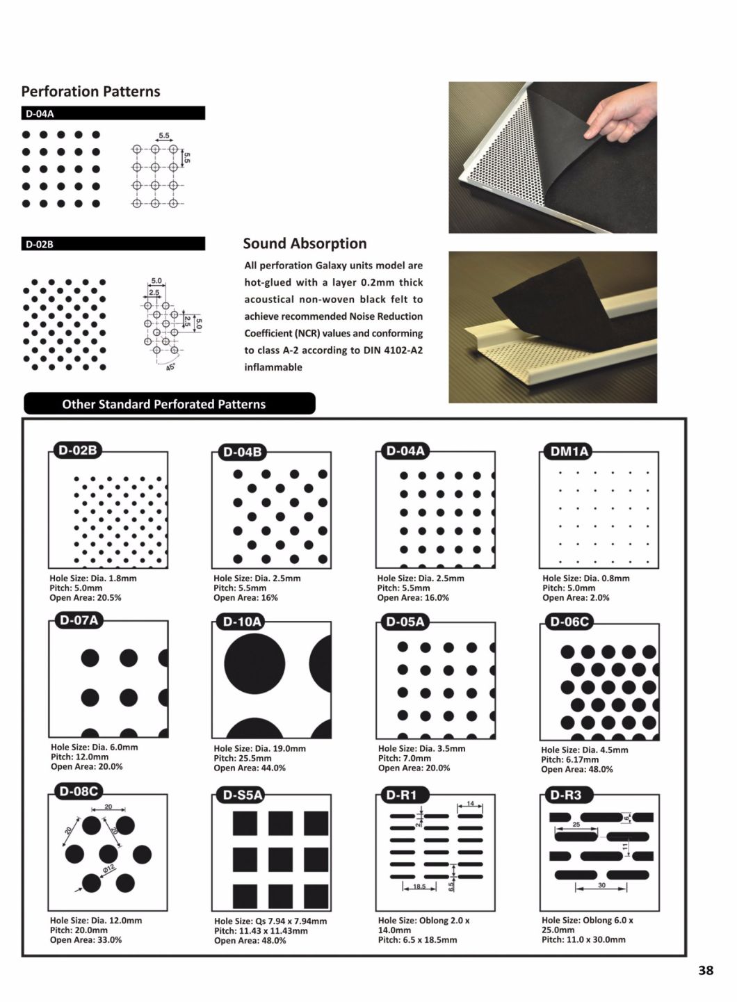 High Quality CNC Cutting Aluminum Perforated Panel for Exterior Using