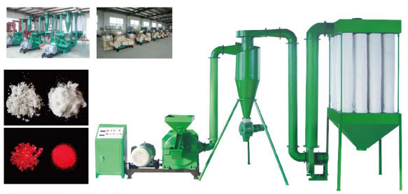 Plastic Grinding and Milling Machine for Waste Plastic Recycling