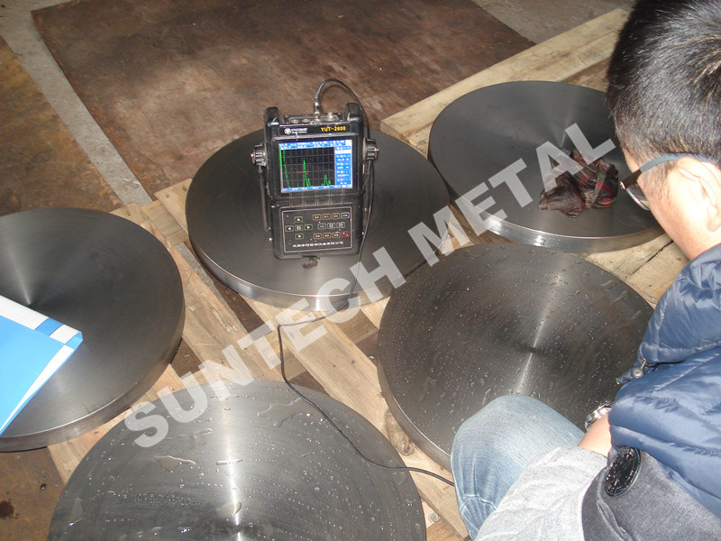 Titanium Carbon Steel Bimetallic Explosive Welding Clad Metal Plate