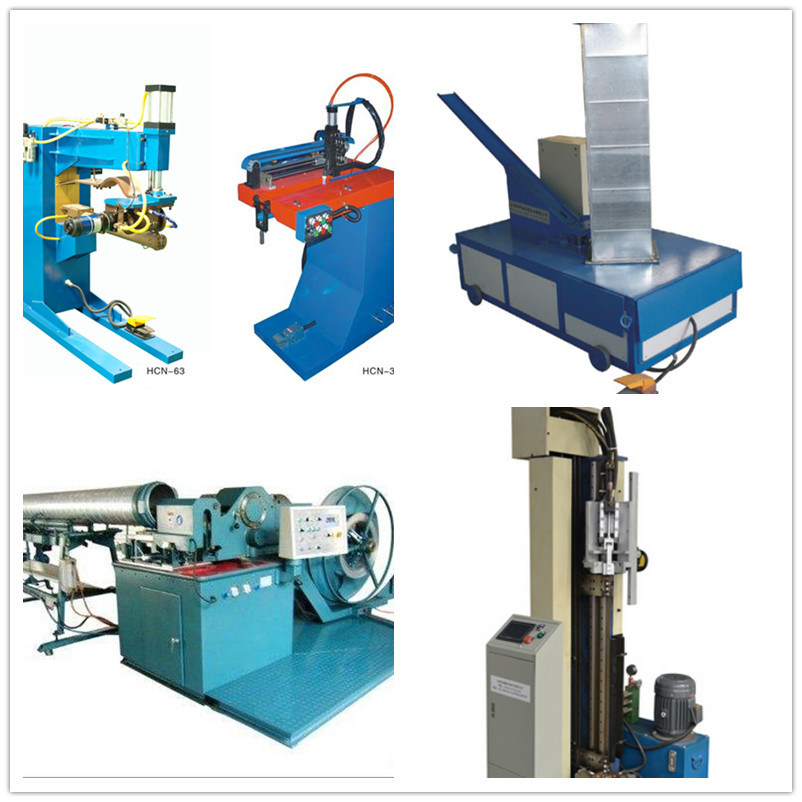 HVAC Air Duct Round Tube Spiral Pipe Forming Machine Price