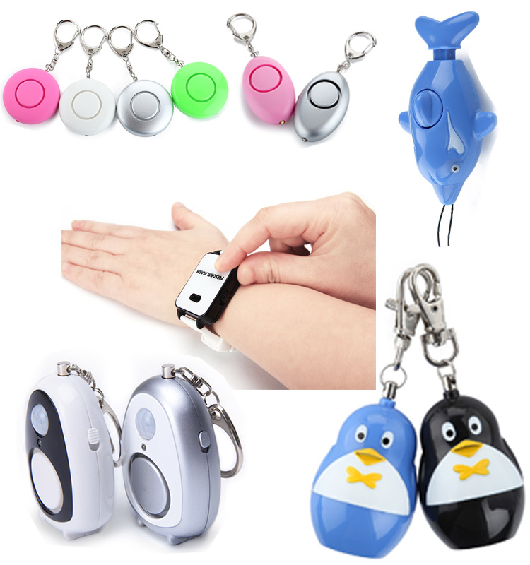 Personal Security Alarm Self-Protection Security Device for Anti-Theft and Anti-Rape