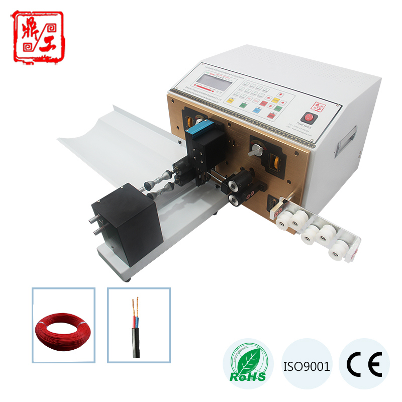 High Precision Automatic Wire Cable Cutting Stripping Twisting Machine