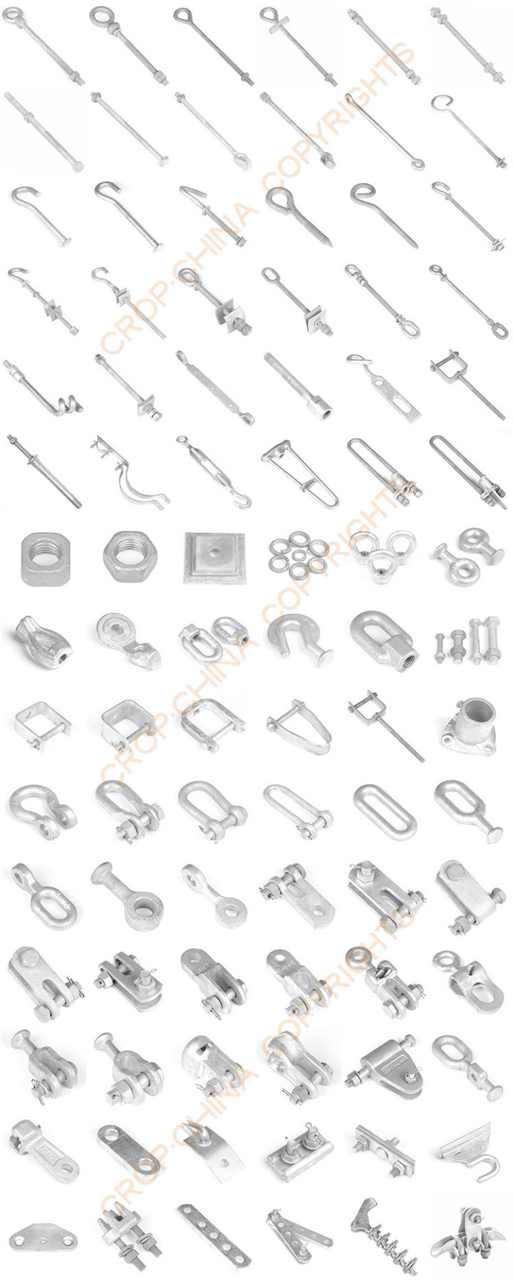 Fastener Hot DIP Galvanized Square and Spring Lock Washer