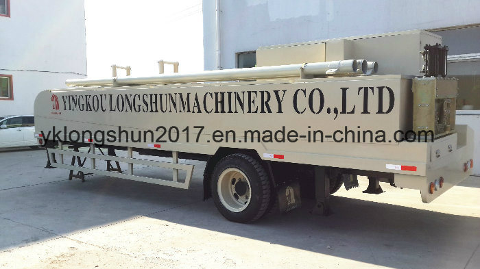 Ls-240 Mobile Convinent Steel No Girder Arch Profile Roof Roll Forming Machine