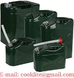 Jerry Can Nato Style Gasoline Fuel Can Metal Gas Tank