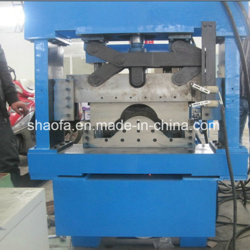 Roofing Ridge Cap Steel Shaped Roll Forming Machine