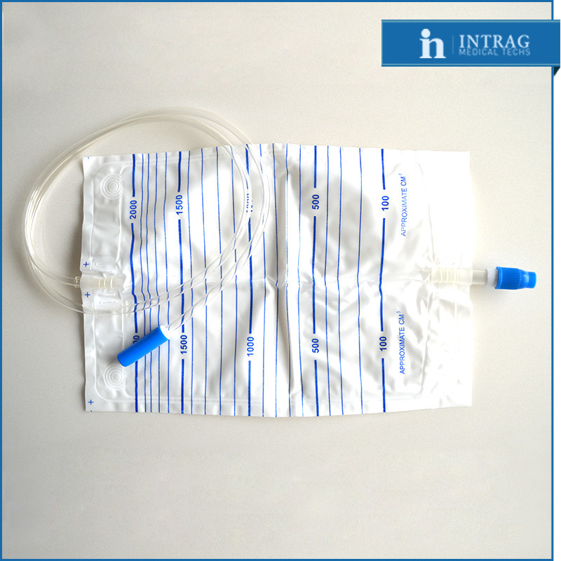 Sterile Disposable Urine Bag with Push-Pull Valve