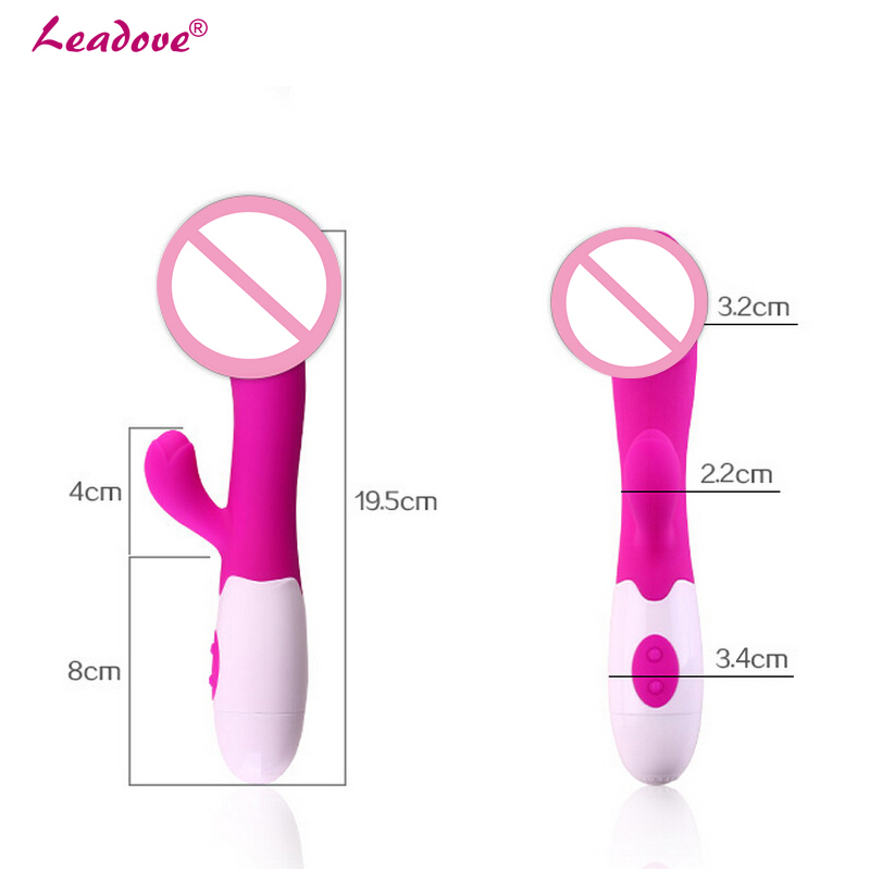 Genuine 30 Speed Pretty Love Rabbit Vibrator Vagina Clit Stimulator Massager G Spot Dildo Vibrator Sex Toys for Women