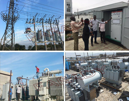 China Manufacture Three Phase 100kVA Oil Immersed Electric Power Transformer