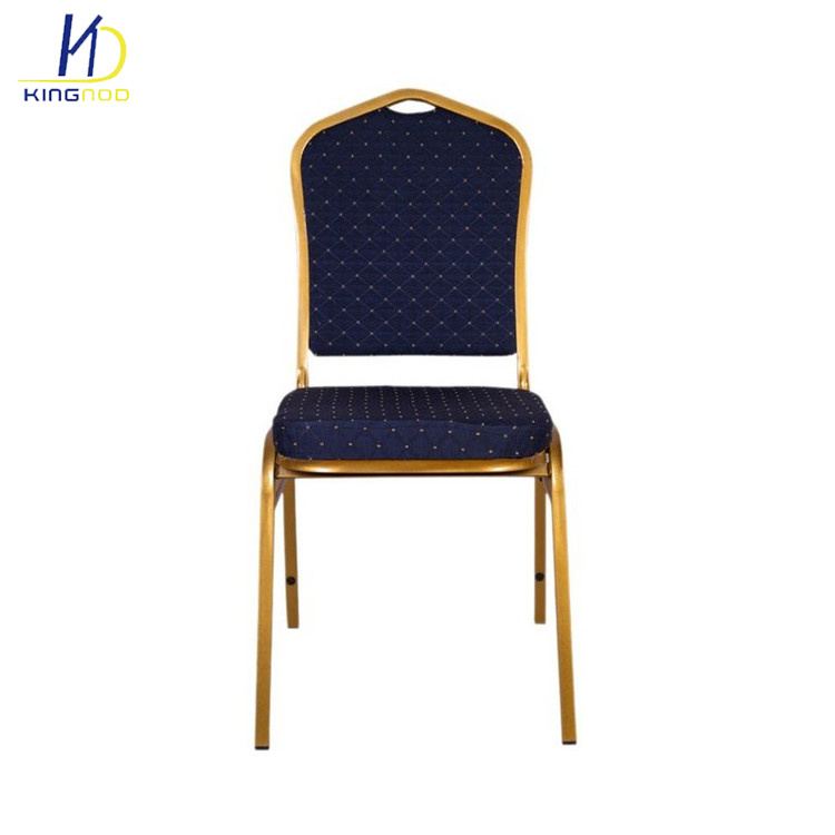 Stacking Aluminum Iron Steel Metal Hotel Wedding Catering Banquet Chair