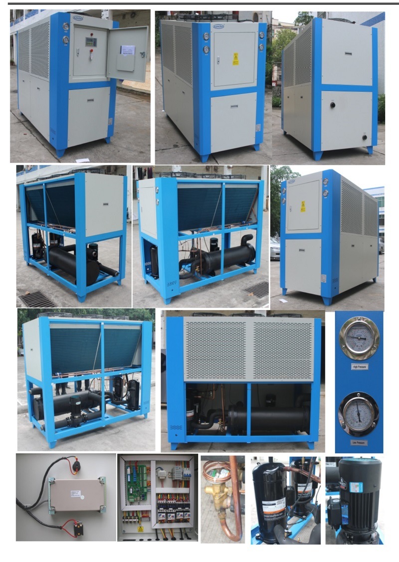 Ce Industrial Air Cooled Scroll Type Water Chiller for Printing