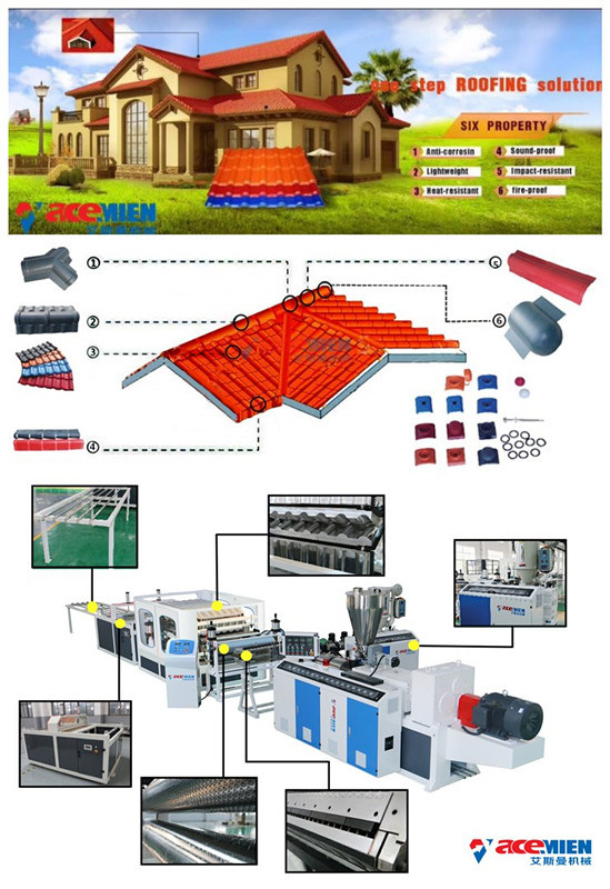 Roof Tile Plastic Recycling Machine