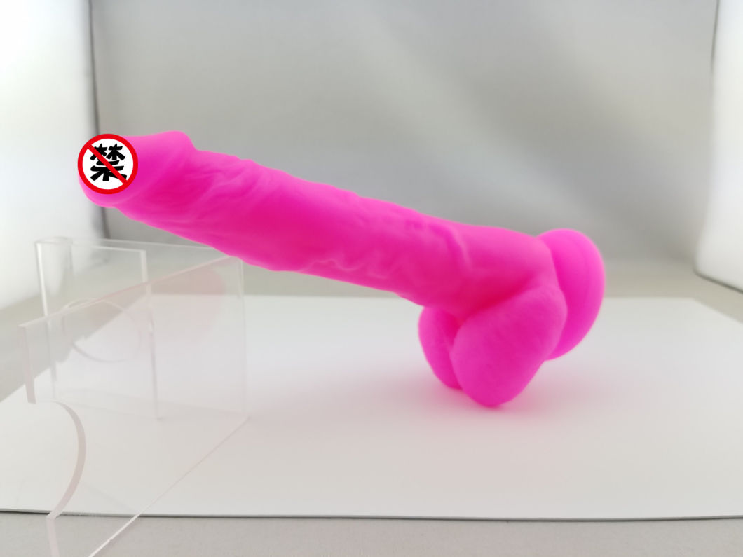 Realistic Silicone Penis Artificial Suction Cup Dildo Adult Sex Toys for Woman