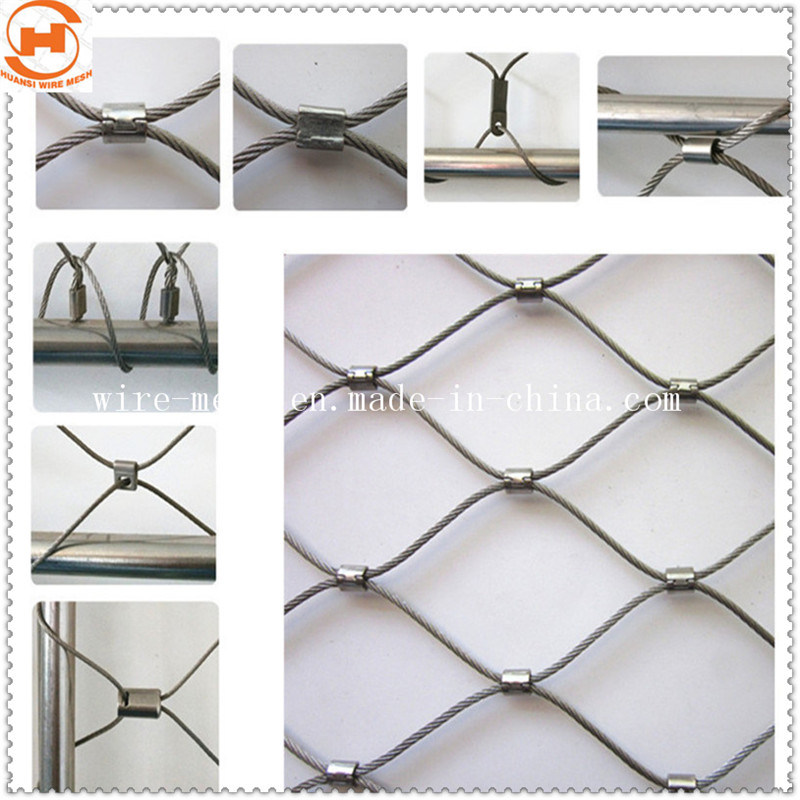 X-Tend Stainless Steel Cable Rope Mesh for Zoo Fence