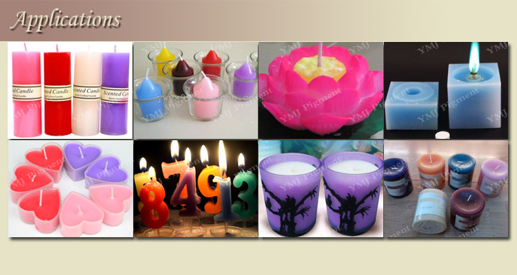 Fluorescent Pigment Dyes for Wax/ Candle Coloring, Candle Colorants