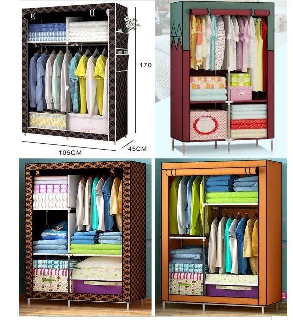 Shoe Cabinet Shoes Racks Storage Large Capacity Home Furniture DIY Simple Portable Shoe Rack (FS-05A)