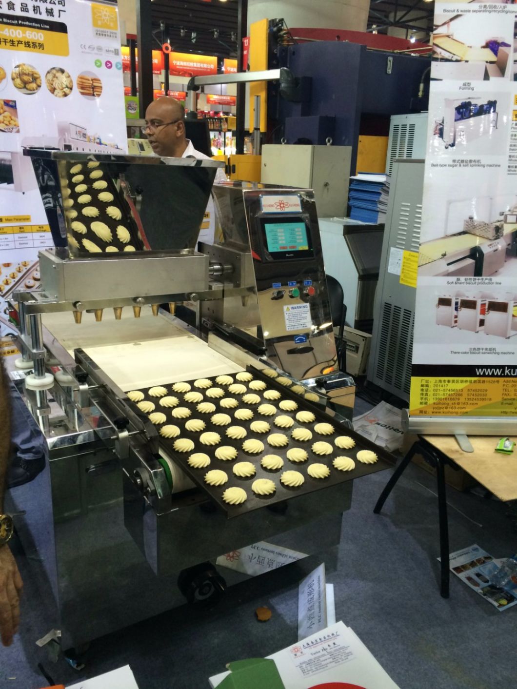 Kh-400 Asia Biscuit Extruding Machine; Cookie Depositor